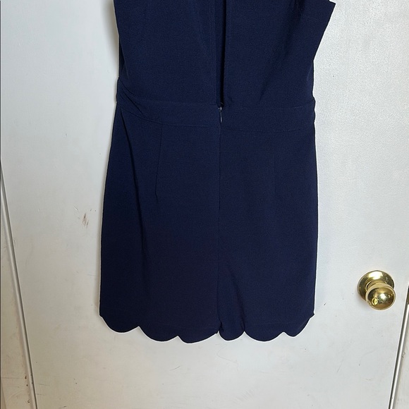 Monteau Blue Sleeveless Jumpsuit for Wedding Guest - Picture 4 of 5
